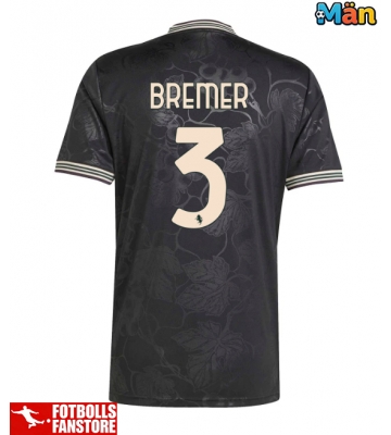 Juventus Gleison Bremer #3 Tredje Tröja 2025-26 Kortärmad